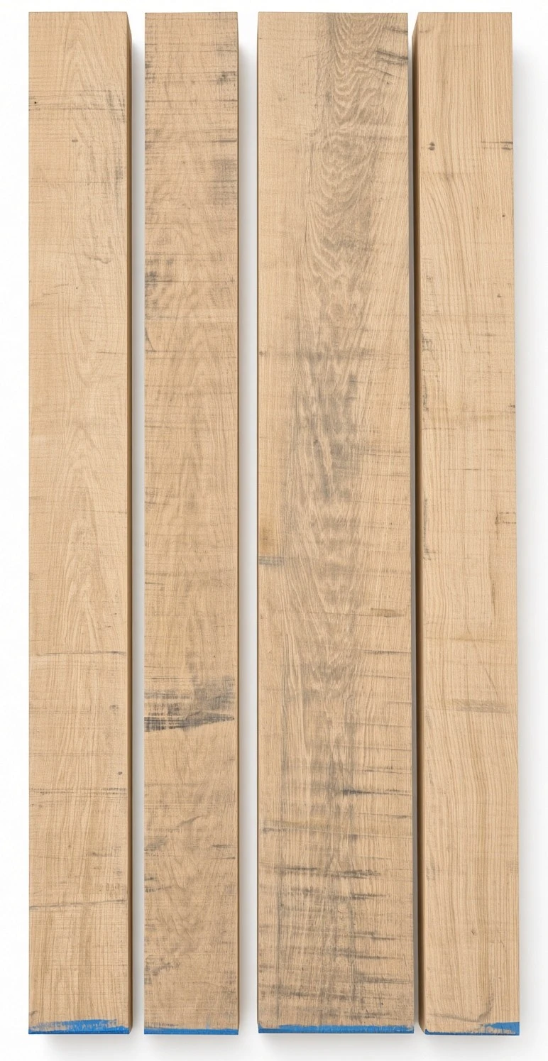 Super-Prime grade oak boards