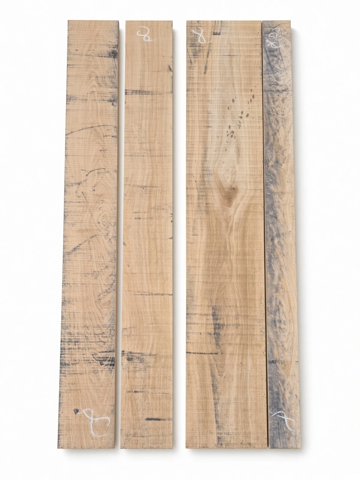 AB grade oak boards