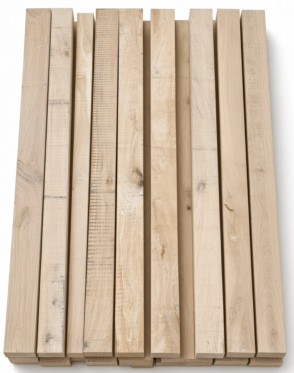 BC grade oak boards
