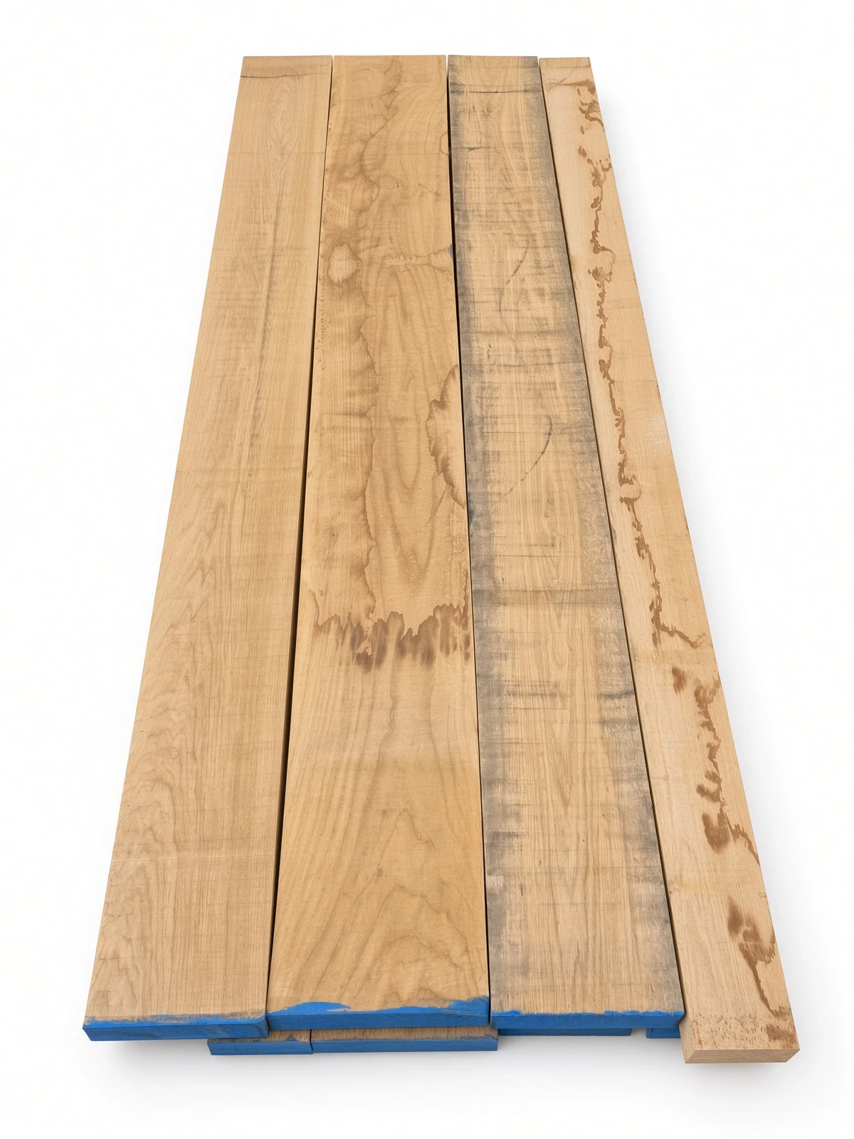Super-Prime grade oak boards