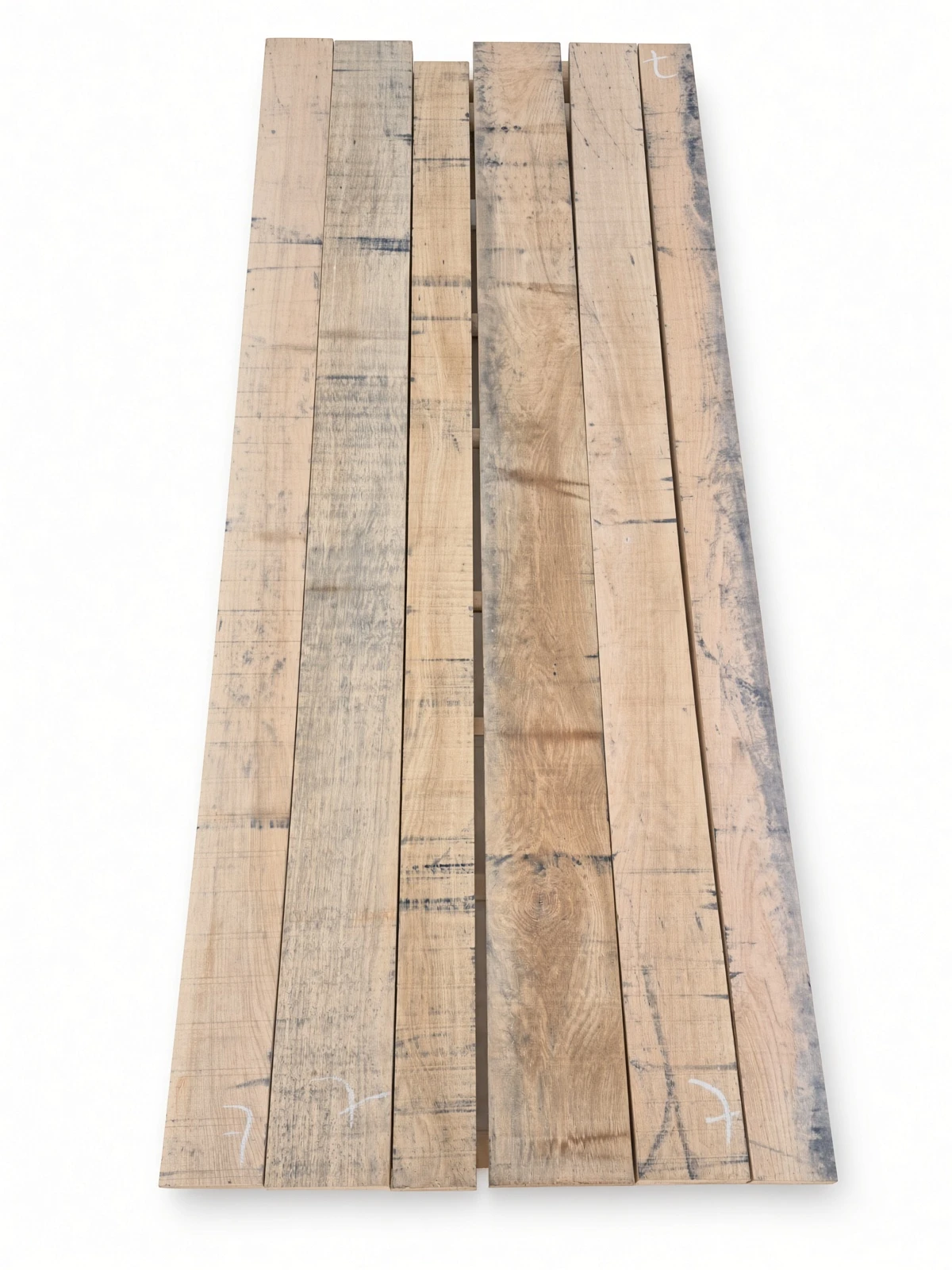 AB grade oak boards